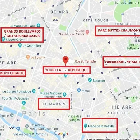 Appartamento 76 - Paris Temple 5